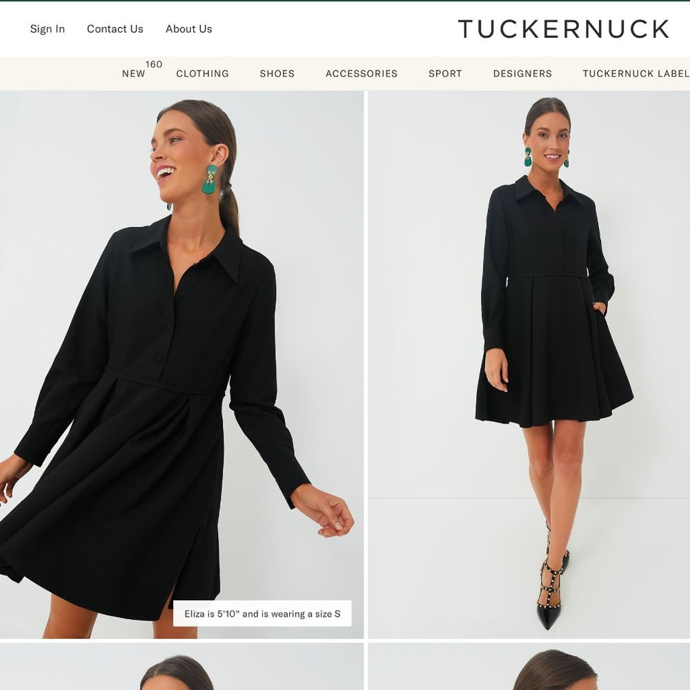 Sold out Pomander Place Black Annalise Dress (size medium)
